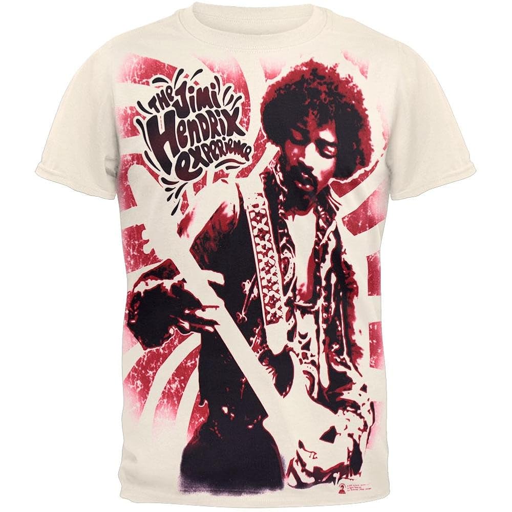 Amazon.com: Jimi Hendrix - Experience Jumbo Print T-Shirt